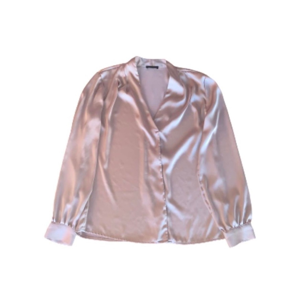 CREAM SILK BLOUSE